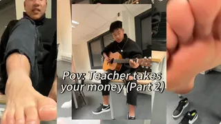 Pov: Guitar teacher takes advantage of you