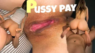 I owe a lot of money to my neighbor My wife offered pussy pay The neighbor fucks my beautiful wife