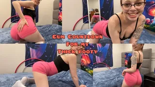 Booty Worship: Pink Shorts JOI Countdown