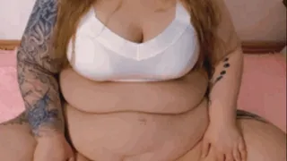 Seductive Fat Cheerleader