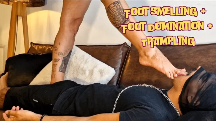 Larissa's Trampling + Foot Domination (Part 1)