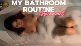 Student bathroom routine