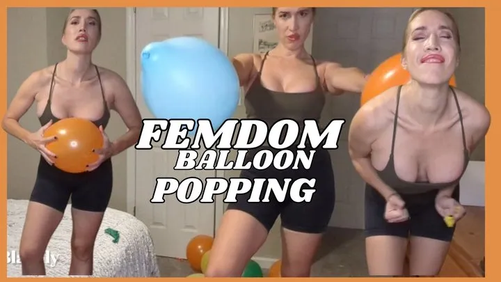 Step-Auntie Pops You Balloons on her Tits