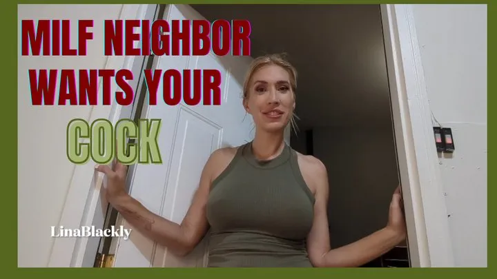 MILF Neighbor Jerks Your dick