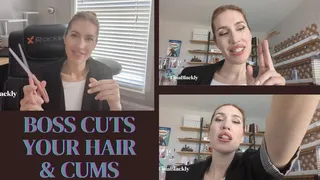 Boss Lina Cuts Your Hair - FemDom Humiliation