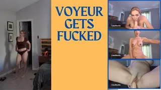 Voyeur Caught and Fucked