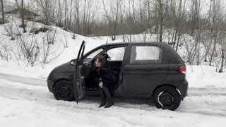 TANYA HARD STUCK IN SNOW IN ICE  PRO RES FULL VIDEO 36 MIN 03