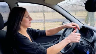 VIKA BROKEN STUCK REVVING HER HUSBANDS CAR 34 MIN 0002