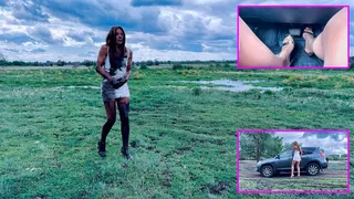 Vika's party is very dirty stuck in the mud  hdr pro res full video 23 min