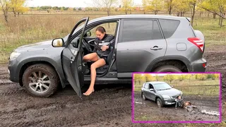 VIKA HARD STUCK IN THE MUD ALL IN THE DIRT full video 21 min