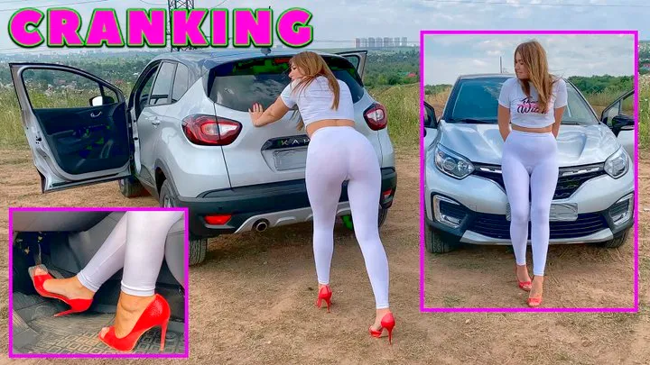 TANYA CAR CRANKING 4K FULL VIDEO 28 MIN