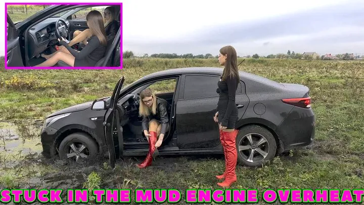 JULIA KRISTINA STUCK IN THE MUD ENGINE OVERHEAT 4K FULL VIDEO 52 MIN