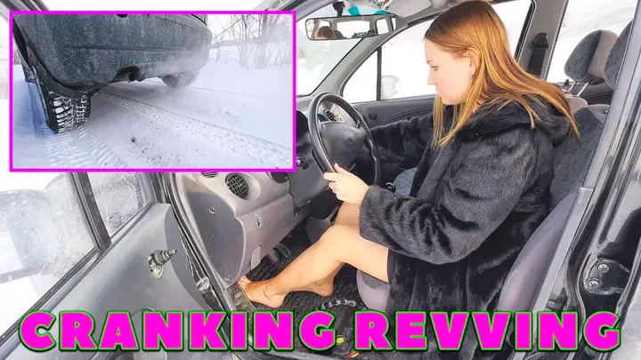 TANYA STUCK CRANKING REVVING DRIVING 4K FULL VIDEO 29 MIN