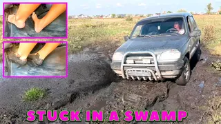 VIKA STUCK THE MUD OFFROAD BAREFOOT HD 1080 FULL VIDEO 21 MIN