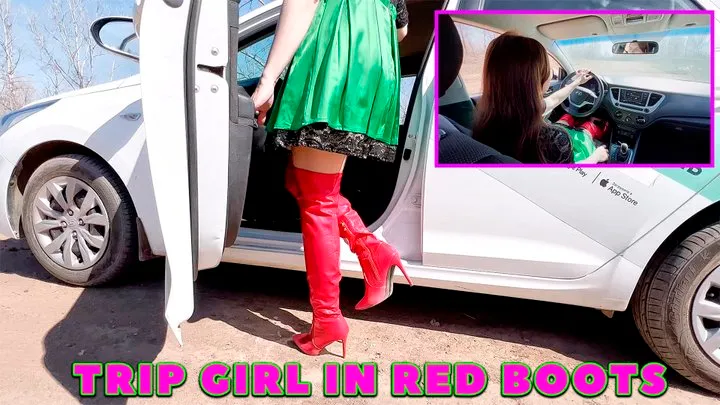 REGINA TRIP GIRL IN RED BOOTS 4K HDR Dolby Vision FULL VIDEO 17 MIN