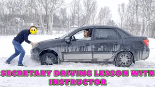VICTORIA SECRETARY DRIVING LESSON WITH INSTRUCTOR  PRO RES full video 46 min