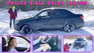 JULIA POLICE DRIVING LESSON WITH INSTRUCTOR  1080 HDR PRO RES full video 47 min