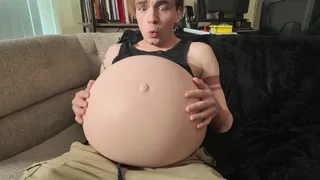 Fertility Treatment Leaves Husband Pregnant with Twins featuring Male Pregnancy, Body Inflation, Belly Fetish, Taboo Fantasy, Belly Expansion with Fuck Buck and Lita Lecherous