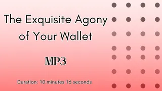 The Exquisite Agony of Your Wallet MP3