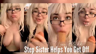 Step Sister Helps You Get Off