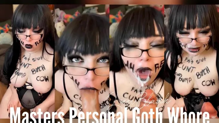 Masters Personal Goth Whore