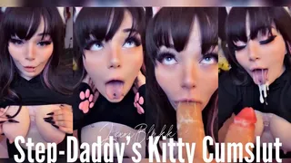 Step-Daddy's Kitty Cumslut