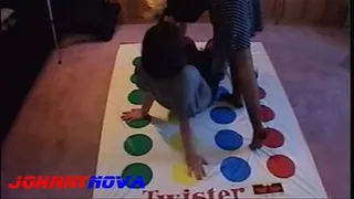 miss anita & bridgette playing twister & tickled clip # 15-002