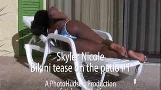 Bikini Tease 1, extended - Skyler Nicole
