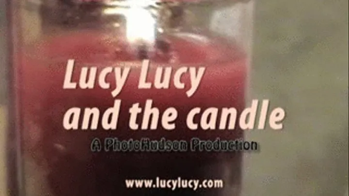 Lucy Lucy and the candle (wide screen)