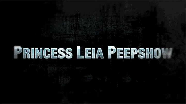 Princess LEIA Tied up Peepshow- 1920
