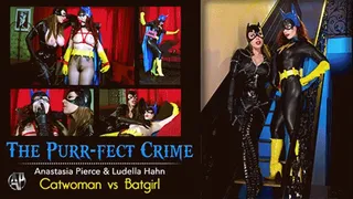 The purrfect Affair, Super Heroine lesbian cosplay with ludella hahn and Anastasia Pierce