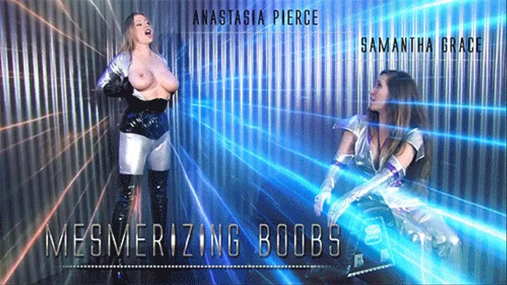 Mesmerizing Boobs, Sci Fi Lesbian Fantasy with Anastasia Pierce and Samantha Grace