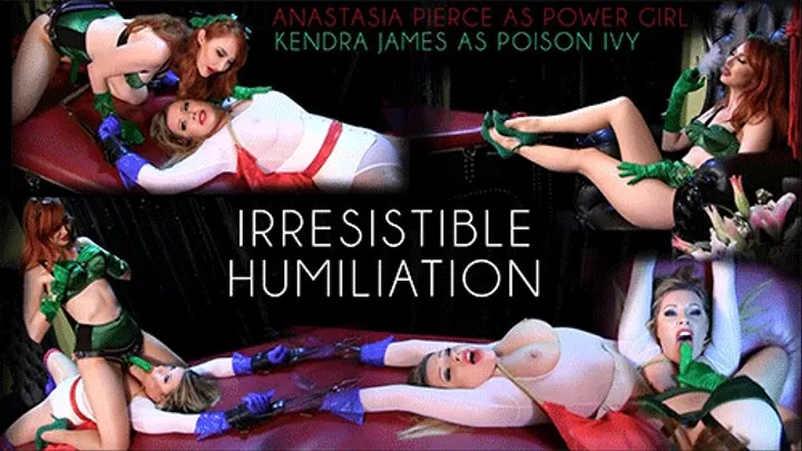 IRRESISTIBLE HUMILIATION, Power Girl vs Poison Ivy - SD - Super Heroine Sexual Fetish Cosplay Parody