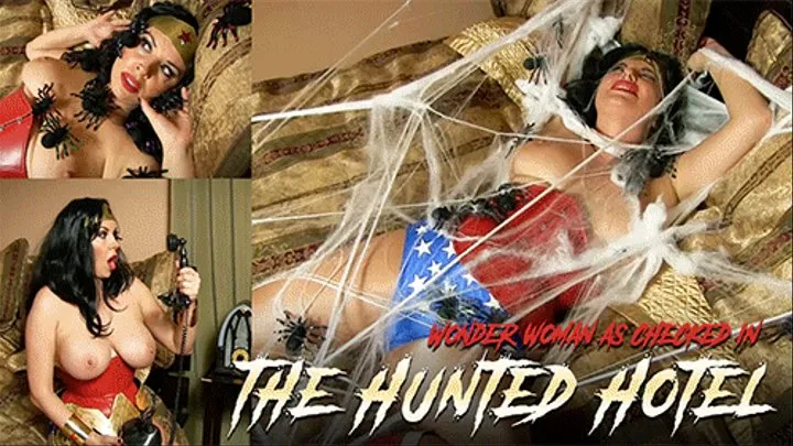 Wonder Woman in THE HAUNTED HOTEL,