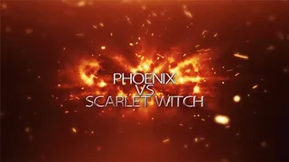 Fired Up, Phoenix Vs Scarlet Witch - Lesbian Cosplay Andrea Rosu and Anastasia Pierce