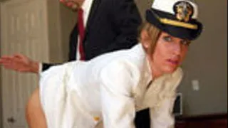 Elli Harrison makes her debut with a 280-smack spanking in Military Discipline