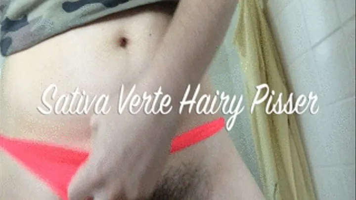 Sativa Verte Hairy Pisser