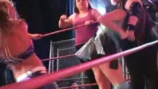 Four Way Tag Team Battle for the Tag Team Championship - The Beatdown Betties Vs. Amy Lee and Taylor Wilde Vs. Team Wigwam Vs. Kylie Pierce and Lea Morrison