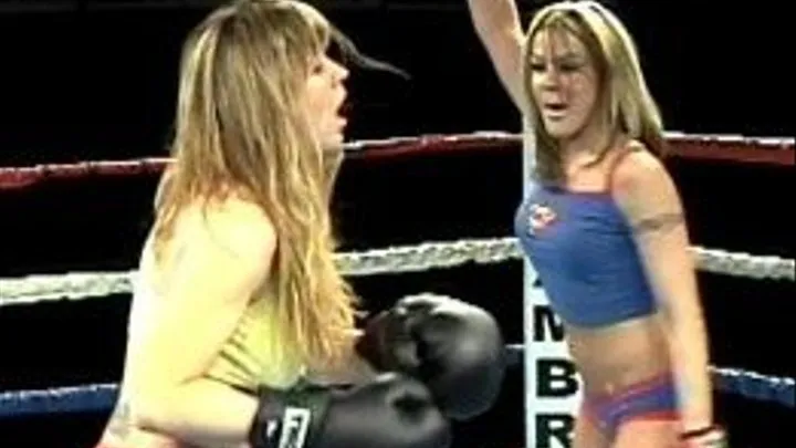 Christie Ricci does Boxing - Christie Ricci vs. Talia