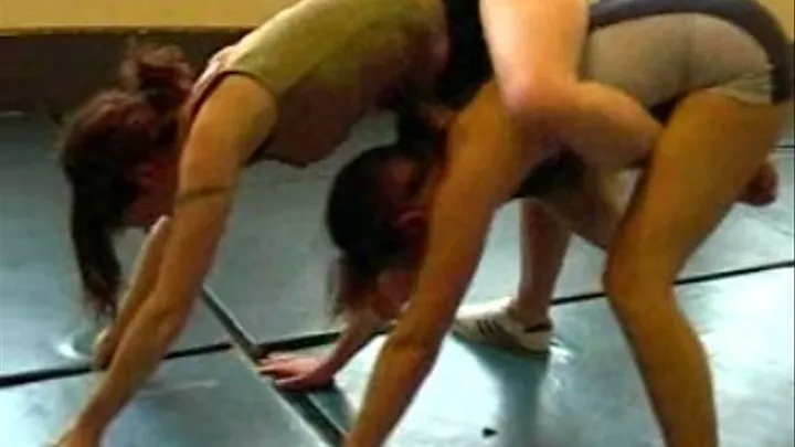 Semi-Comp Girl-Girl Grapple & Giggle 4