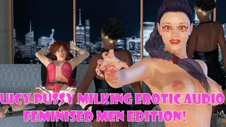 Juicy Pussy Milking Trap - Assisted Masturbation for Feminised Men REMASTERED