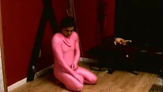 Bound in a Pink Cat suit