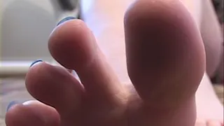 Tenaya Rubs her toes and feetPart#3