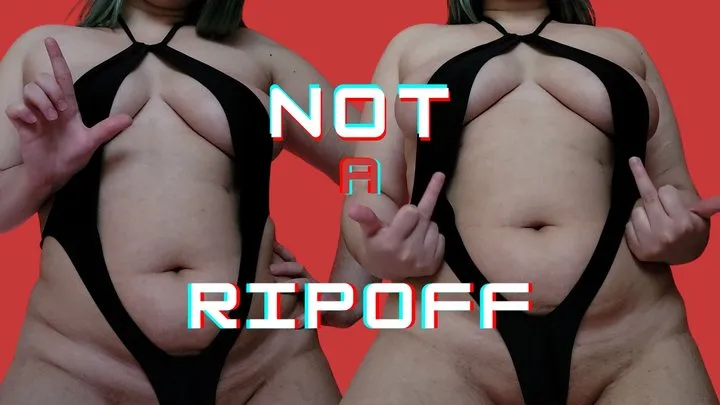 Not a Ripoff - The Ultimate Loser Humiliation with Humiliatrix Countess Wednesday - Flip Off, Loser Symbol, Middle Finger, Laughing, Sexual Rejection, Subtitles