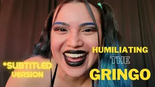 Humiliating the Gringo - Bilingual Beatdown with Latina Humiliatrix Countess Wednesday - Loser Humiliation, Sexual Rejection, Spanish, Interracial Domination, Loser Porn