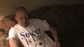 Soccer Fan (Ball licking) Part 1/2