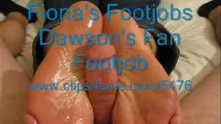 Dawson's Fan Footjob - Small Size