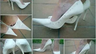 White stilettos.gp