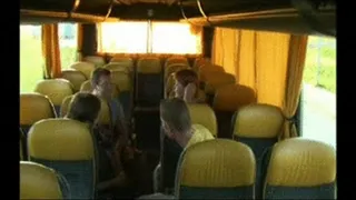 Gangbang in the bus ...