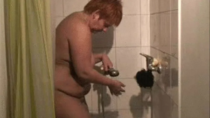 Dildo in the shower ...